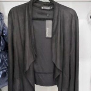 ALLEGRA K Black Shirt Jacket  (XL)  NWT